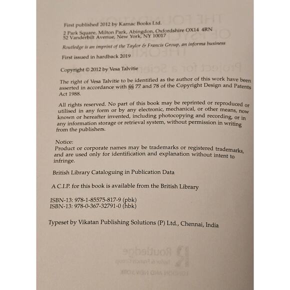 The Foundations of Psychoanalytic Theories Scientific Enough Psychoanalysis - Picture 5 of 5